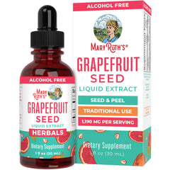 Bottle of MaryRuth Organics Grapefruit Seed Extract Drops with label