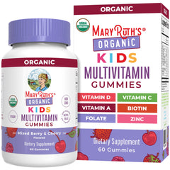 MaryRuth Organics Kids Multivitamin Gummies front view