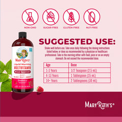MaryRuth multivitamin label