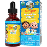MaryRuth Organics Cocomelon Toddler Liquid Zinc bottle front