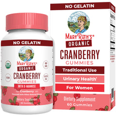 MaryRuth Organics Cranberry Gummies bottle