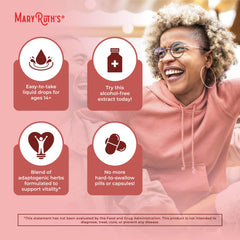 Illustration of vitality, energy and memory benefits