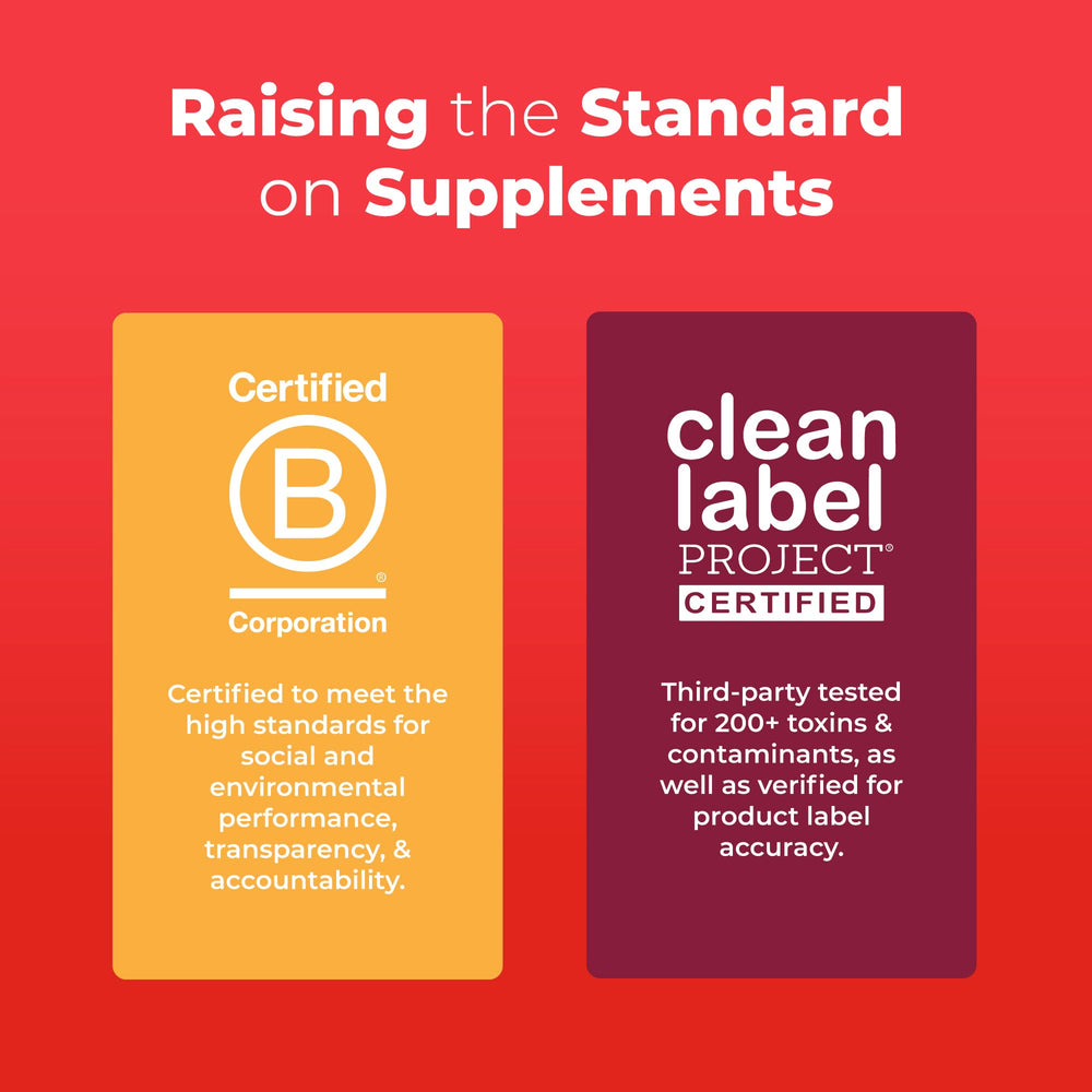Vitamin A, C, D3 and B vitamin icons on the label