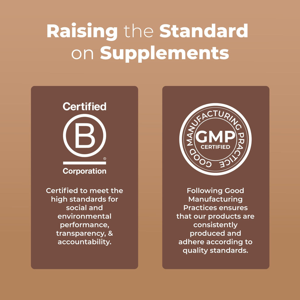 Close-up of the proprietary blend concept
