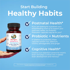 Selenium and thyroid health concept for new moms