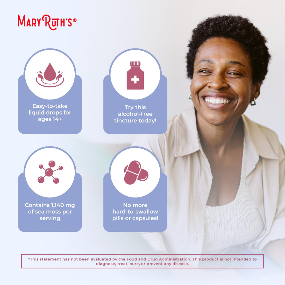 Vegan, organic, non-GMO sea moss drops
