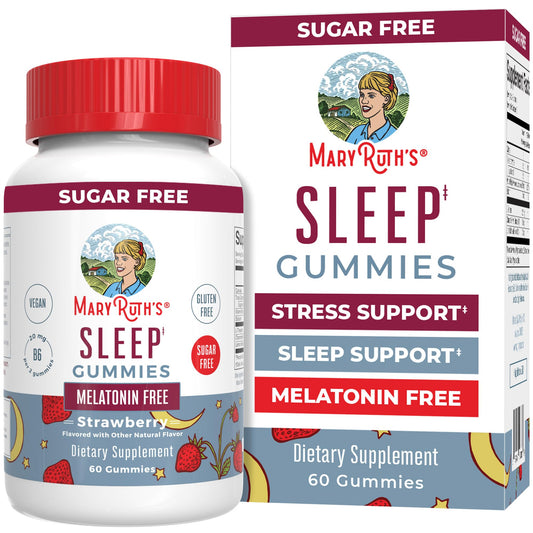 MaryRuth Organics Sleep Gummies bottle - front view