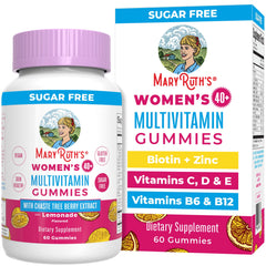 MaryRuth Organics Sugar Free Vegan Vitamin Gummy bottle front view