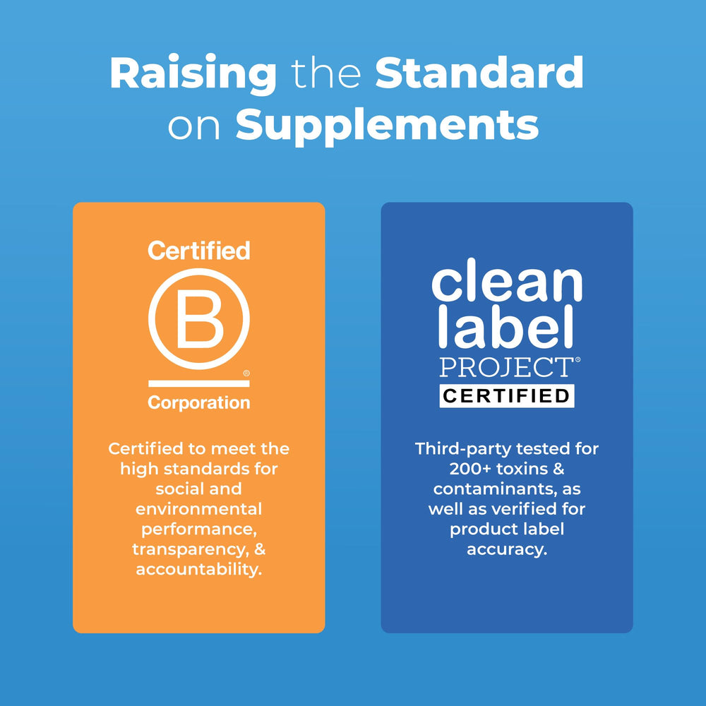 MaryRuth Organics Vitamin C Gummies label with vegan and pectin-based claims