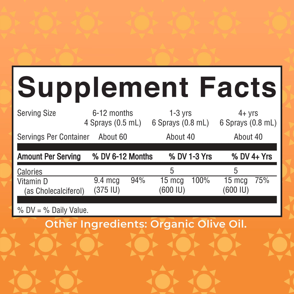 D3 spray made from vegan non-GMO lichen in olive oil