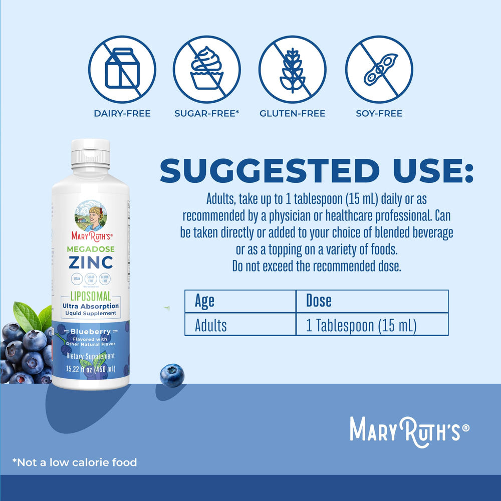 Vitamin E and blueberry flavor illustration on label