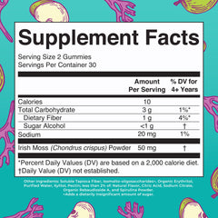 MaryRuth Sea Moss Gummies packaging close-up