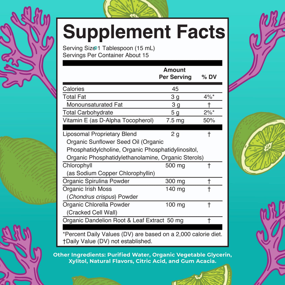 MaryRuth Sea Moss Liposomal bottle