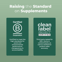 Close-up of the product label with USDA Organic seal