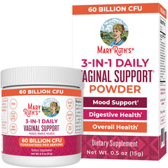 MaryRuth's 3-in-1 Probiotics for Women bottle label