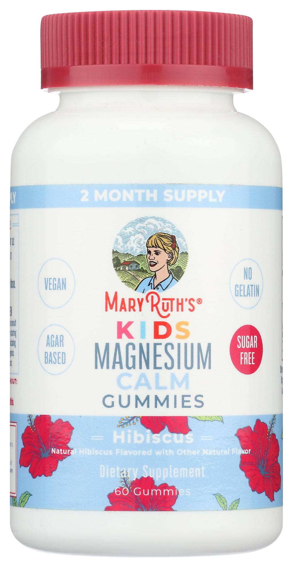 MaryRuth's Kids Magnesium Citrate Gummies bottle front