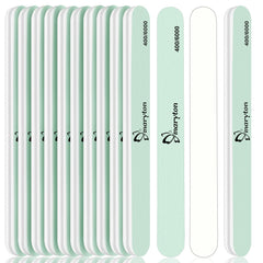 Maryton nail buffer with 400 grit green side smoothing nails for an even base