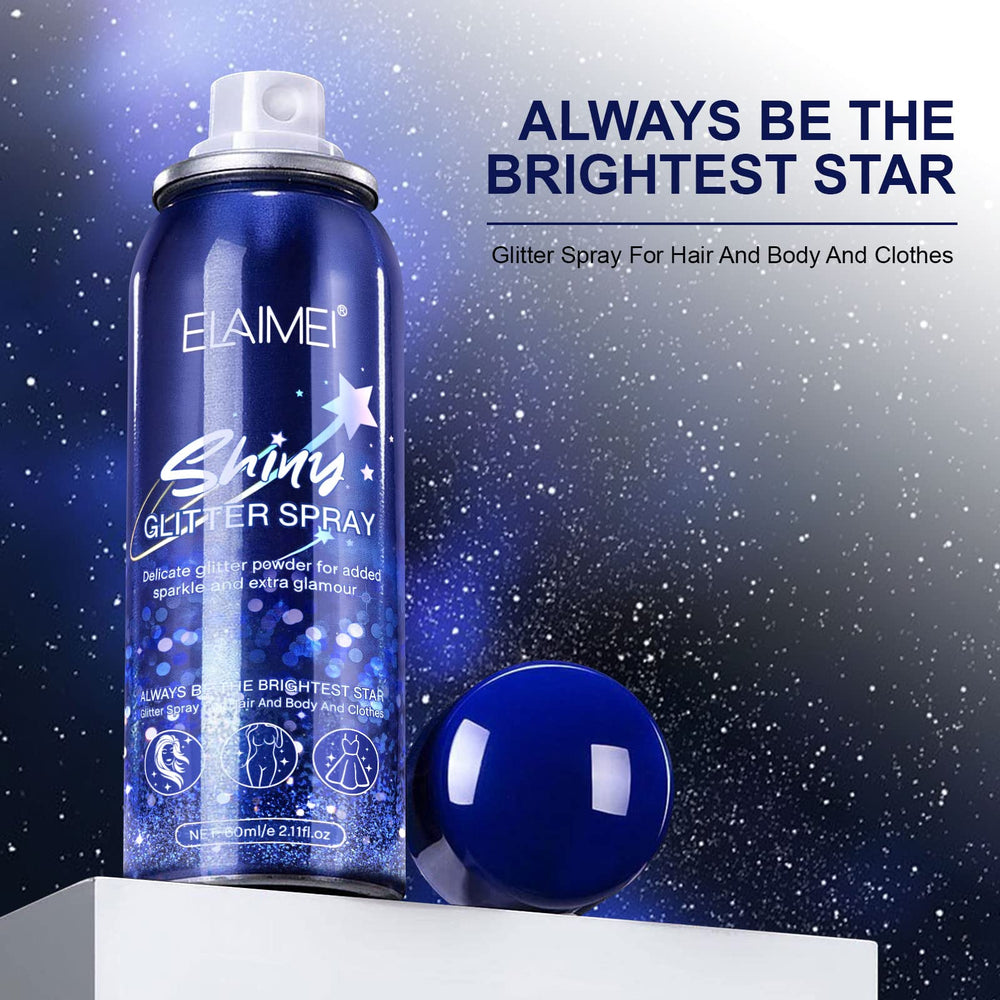 MASAIGGE shimmer spray accents the neck with radiant glow.