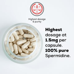 Swiss-tested purity certification for MASI Spermidine