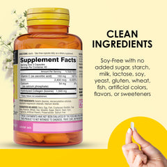 Clean ingredient statement for Mason Natural supplement