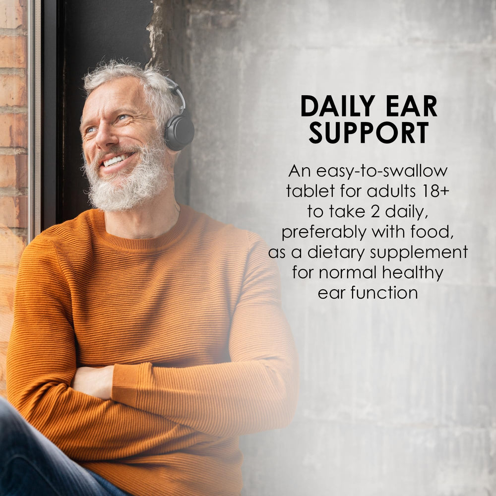 Supplement facts panel for Mason Natural Ear Health Plus