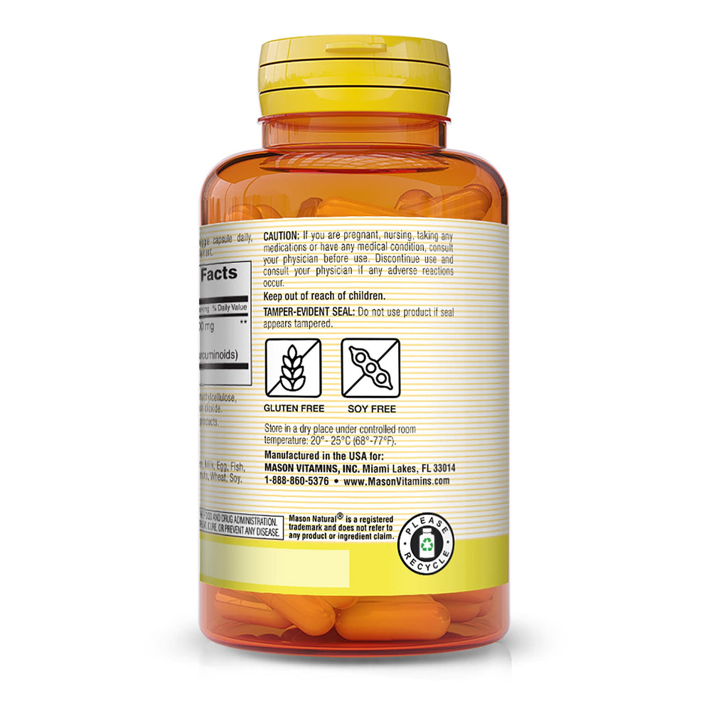 Close-up of turmeric capsules in a bottle