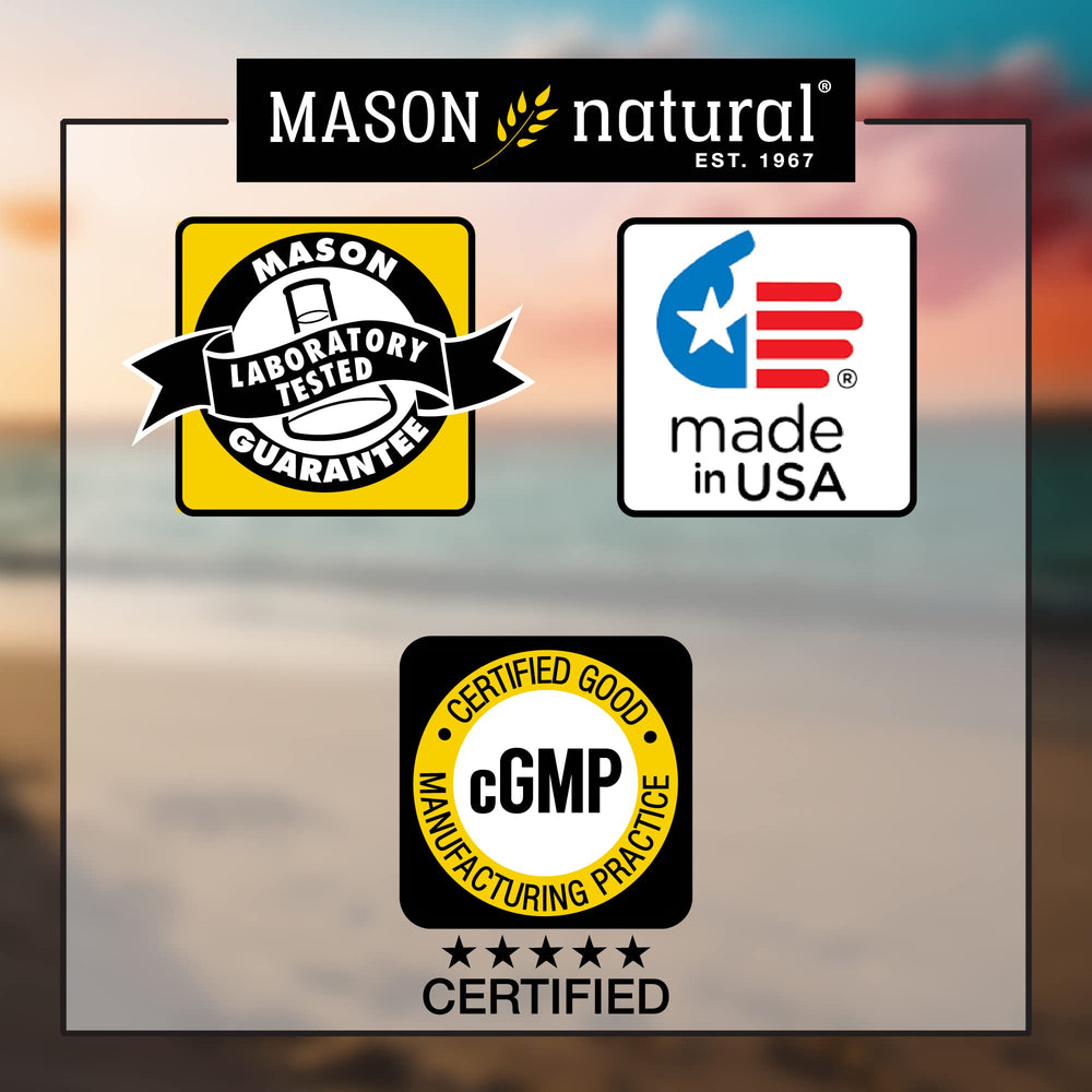 Suggested use for Mason Natural Zinc 100 mg 100 tabs