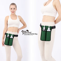 Small pockets fit bottles up to 1.57 inch diameter and 6.69 inch height
