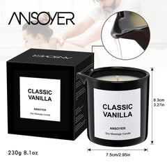 Relaxing spa scene with candle and smooth skin