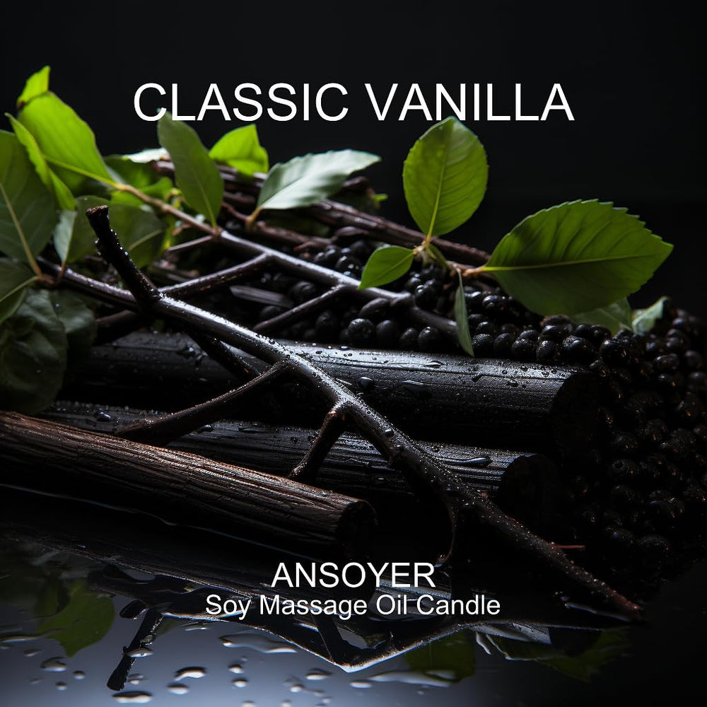All-natural, food-grade massage oil candle ingredients