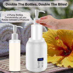 Detachable massage oil dispenser bottles for easy cleaning