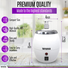 8oz HDPE bottle included with the warmer