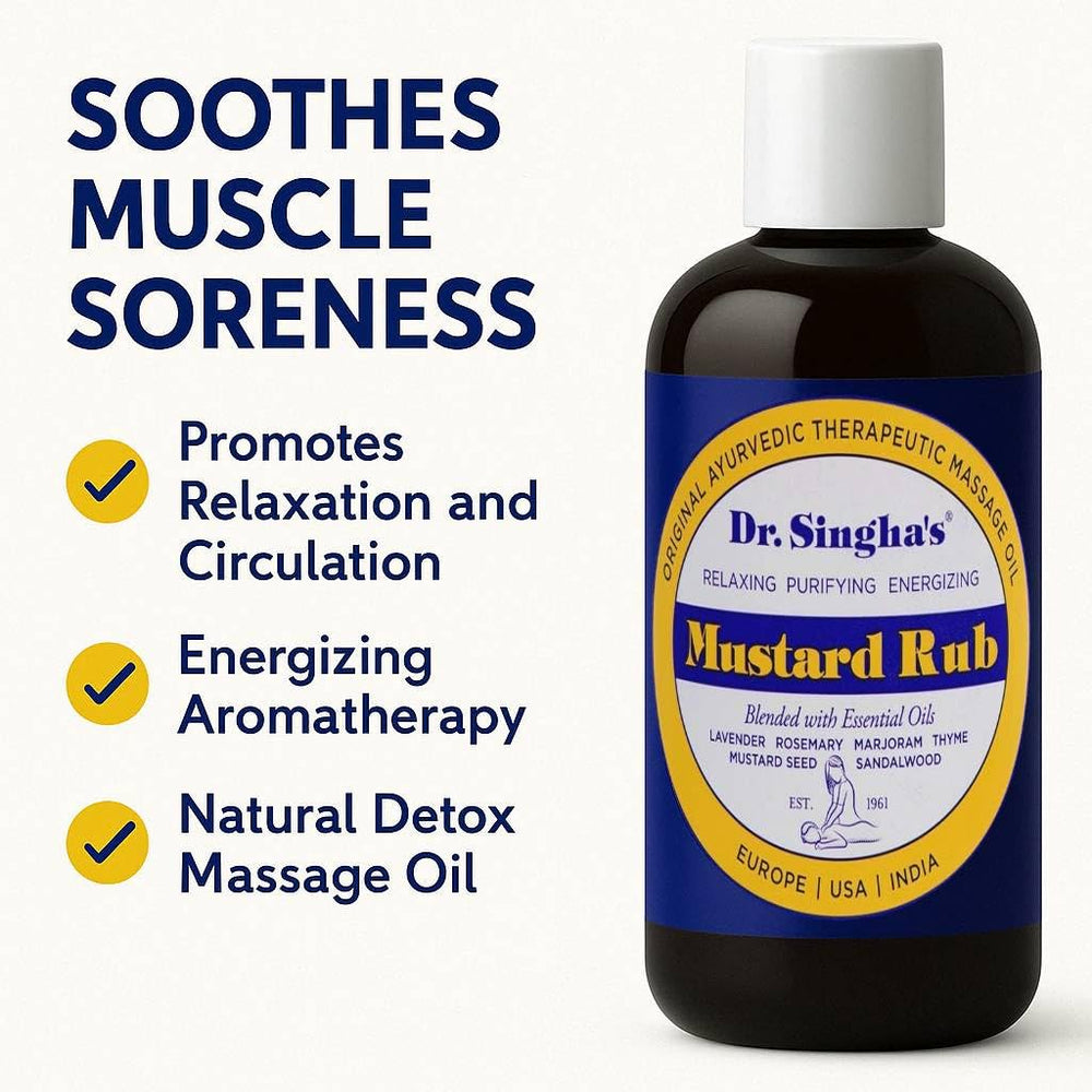 Massage oil texture and application