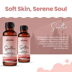 Spa-like massage using eucalyptus essential oil blend