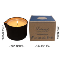 Packaging and labeling of Massaging Oil Candle