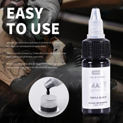 MAST TATTOO USA-made label signals professional-grade ink.