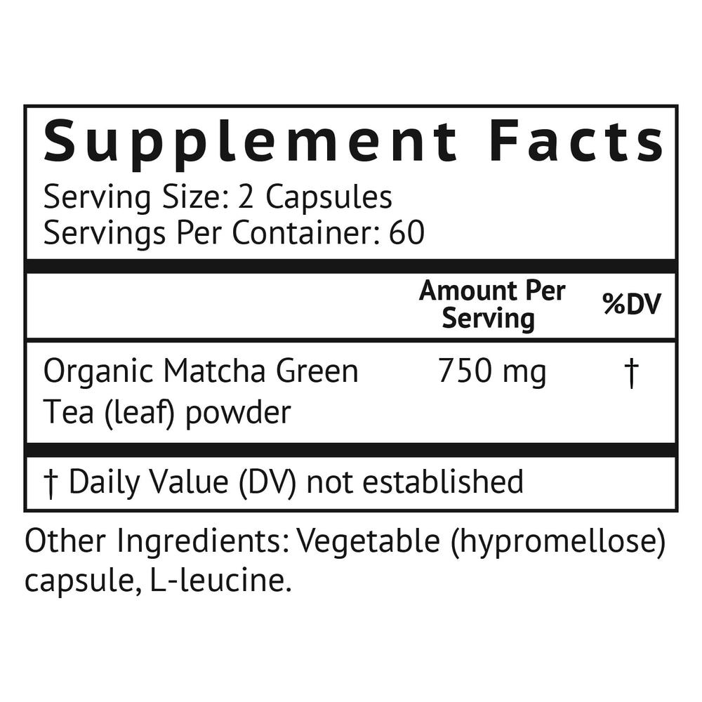 Close-up of MATCHAMAX matcha capsules