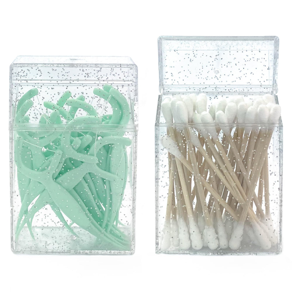 MatFirsmo cotton swab holder travel case front view