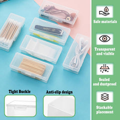 Compact dimensions: 3.42 x 2.63 x 0.7 inches cotton swab holder