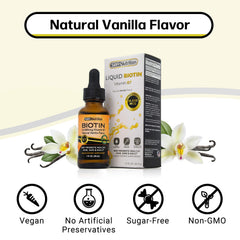 Divine vanilla flavor noted on bottle