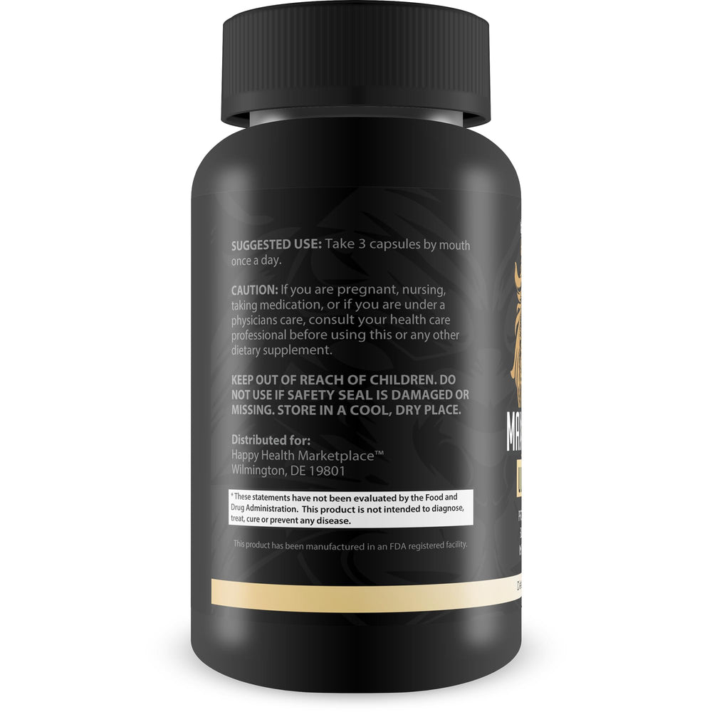 Label highlights Vitamin D, Zinc and Ginseng ingredients