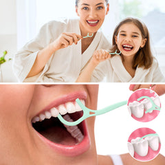 Travel-friendly dental picks stored in sealable bag