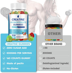 Lifestyle shot of MaxHemp Creatine Gummies packaging