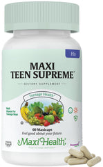 Maxi Health front packaging showing bottle and branding for confident supplement choice