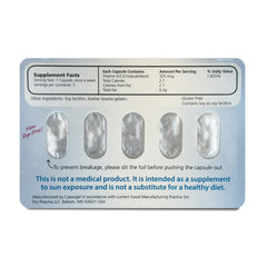 Concept image illustrating a 5-week supply of Maximum D3