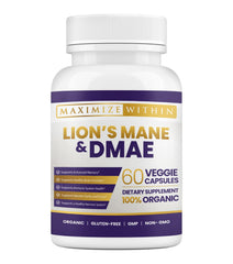 Hero image of Maximum Slim Lion's Mane & DMAE Capsules