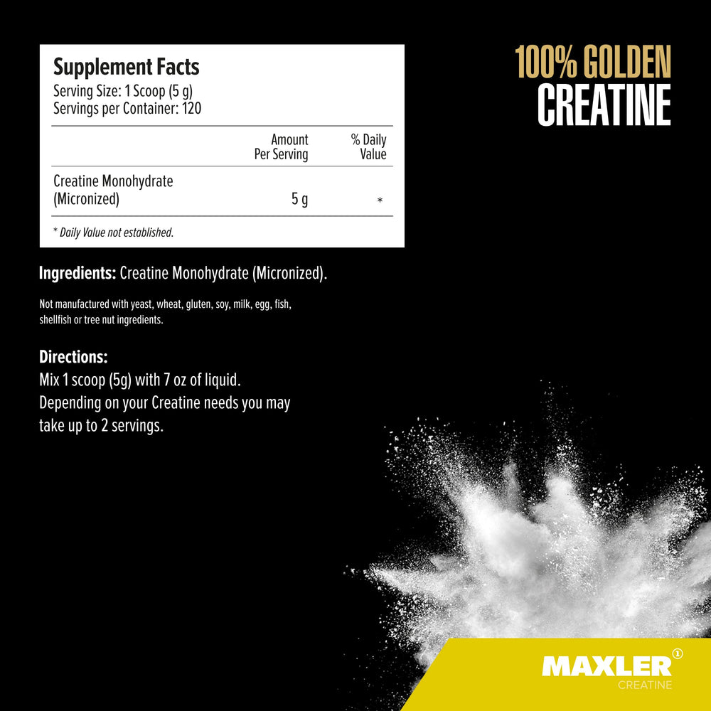 Mixing Maxler 100% Golden Creatine in water
