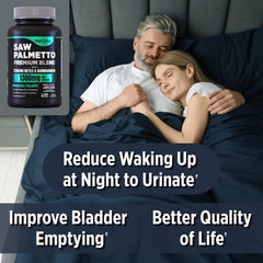 MaxVita Prostate Premium bottle back with supplement facts