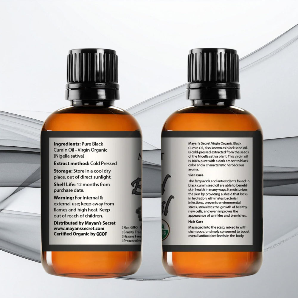 Mayan's Secret oil dropper demonstrates precise facial application and patch testing.