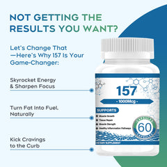 Label showing 157-1000mg information on MayBeJiangWei capsules